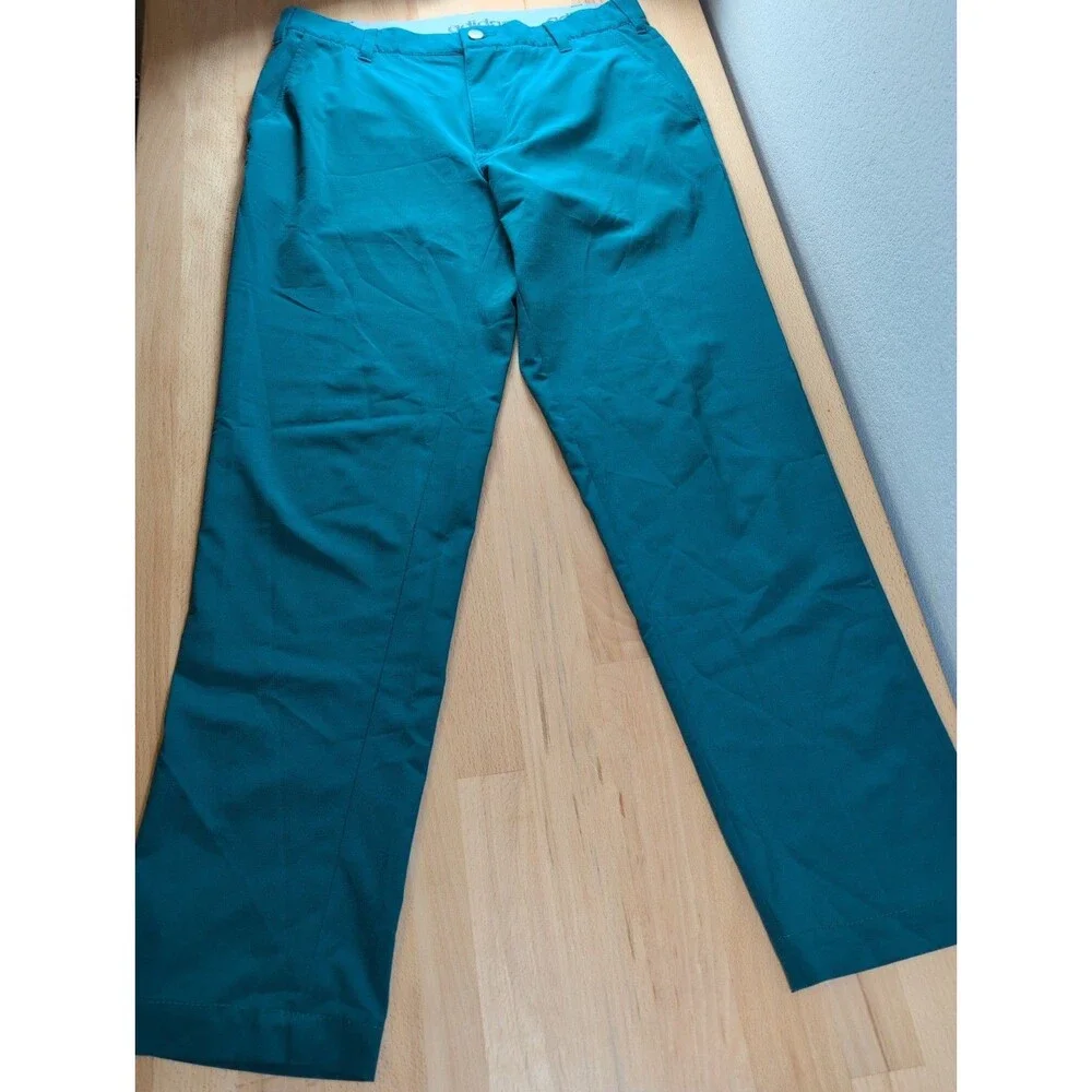 Adidas Ultimate365 Mens Golf Pants 32x30 Performance Stretch Teal